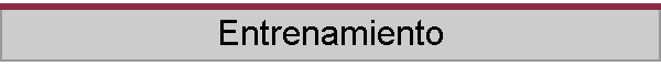 Entrenamiento